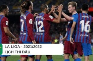 Lịch thi đấu La Liga (Cúp Nhà Vua Tây Ban Nha) hôm nay