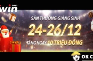 Vwin Thưởng Giáng Sinh lên đến 10 Triệu đồng
