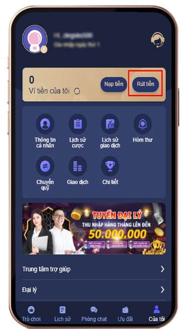rút tiền 1