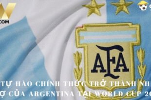 W88 tu hao tro thanh nha tai tro cua Argentina world cup 2022 2