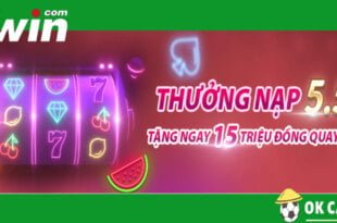 VWIN thưởng nạp Slot ngày 5-5