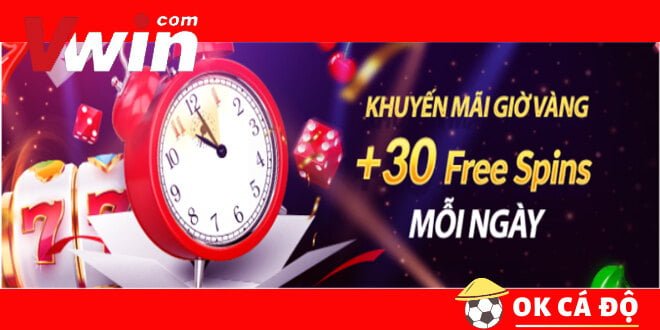 VWIN thưởng vòng quay miễn phí khi nạp tiền giờ vàng