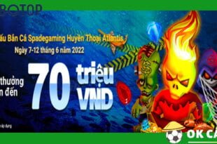 Giải đấu bắn cá huyền thoại Atlantis chỉ có tại SBOTOP