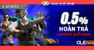 OLE777 Hoan tra 05 E Sports hap dan khong gioi han