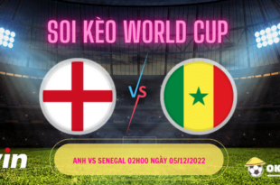 Soi kèo Anh vs Senegal