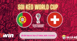 Soi Kèo Bồ Đào Nha vs Thuỵ Sỹ