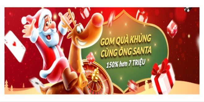 Gom quà cùng ông già Noel Vwin